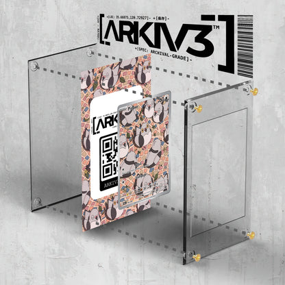 [UNIT: 148/86] // Pidove Extended Art Display Case - Raw