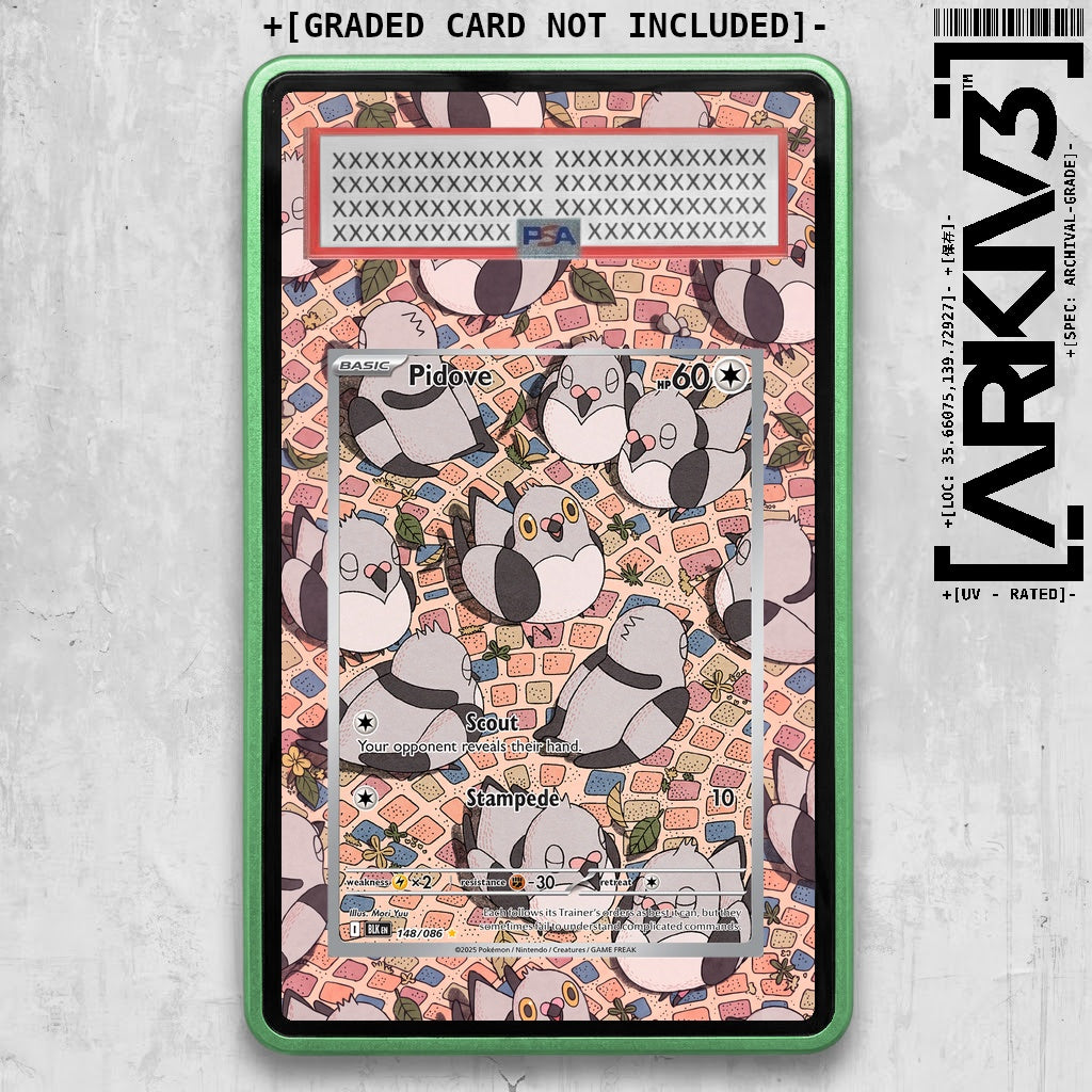 ARKIV3 PSA graded front - Green