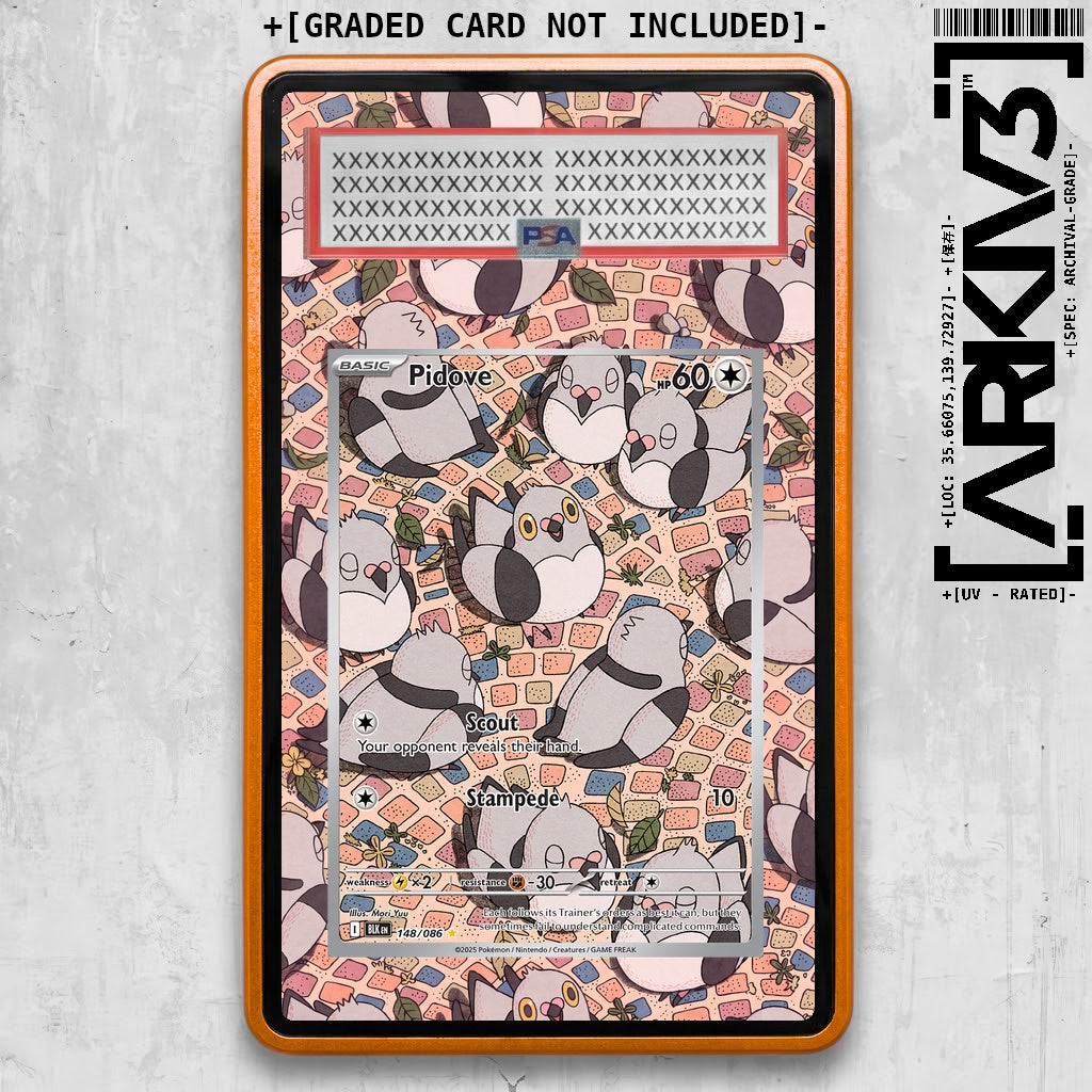 ARKIV3 PSA graded front - Orange