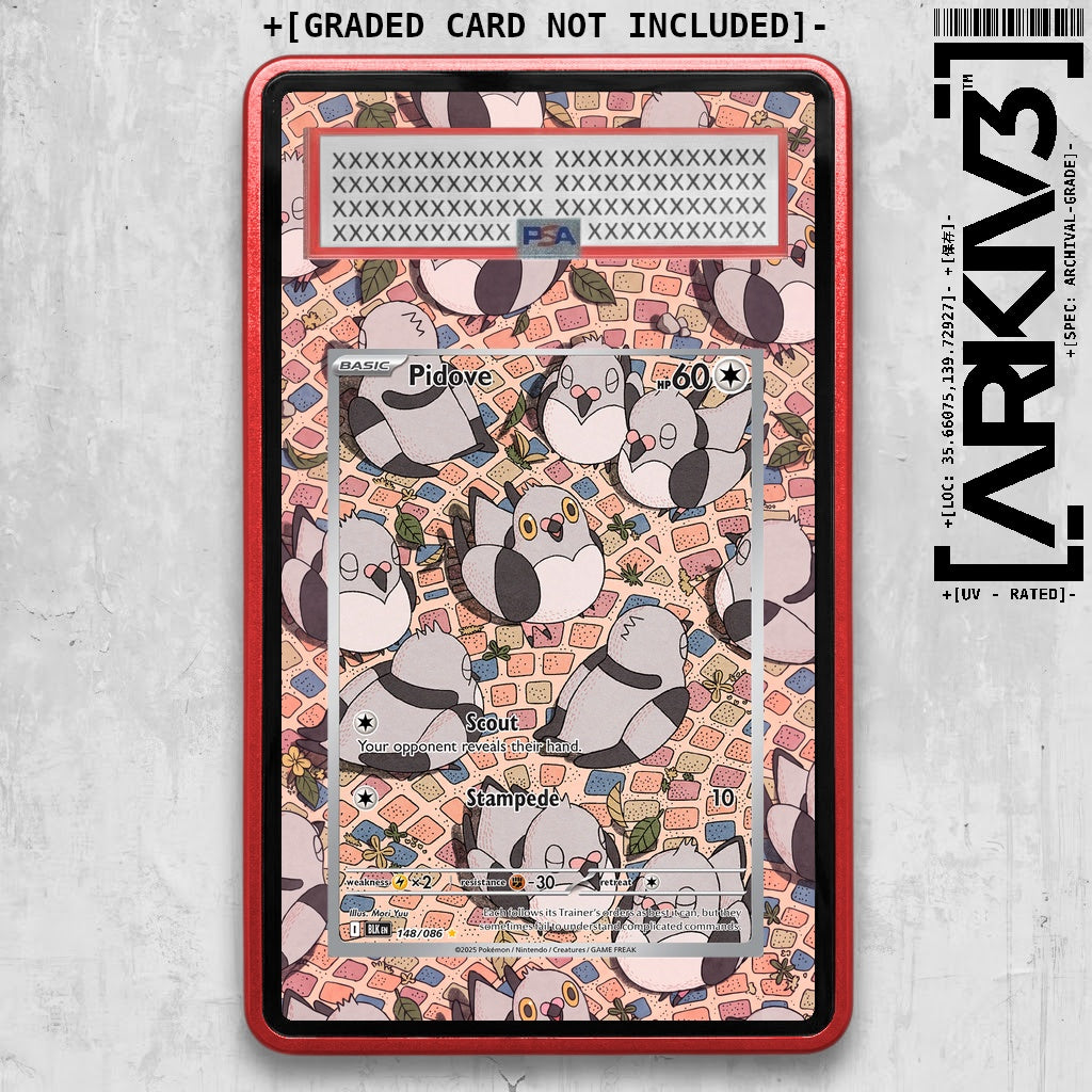 ARKIV3 PSA graded front - Red