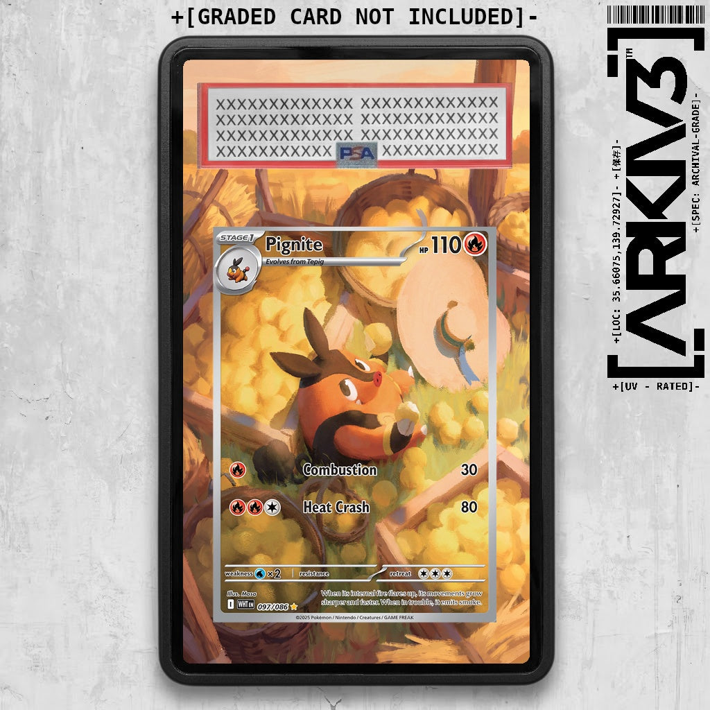 ARKIV3 PSA graded front - Black