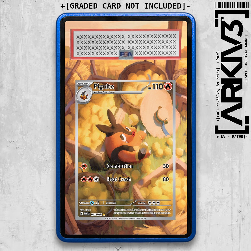 ARKIV3 PSA graded front - Blue