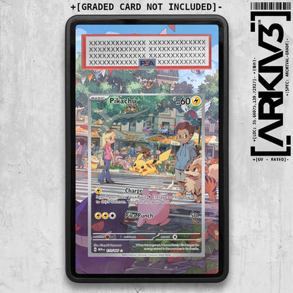 [UNIT: 173/165] // Pikachu Extended Art Display Case - Graded