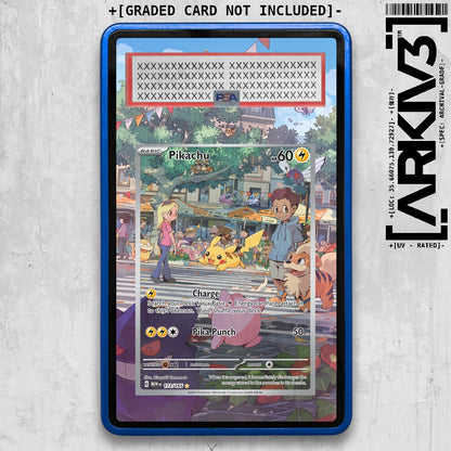[UNIT: 173/165] // Pikachu Extended Art Display Case - Graded