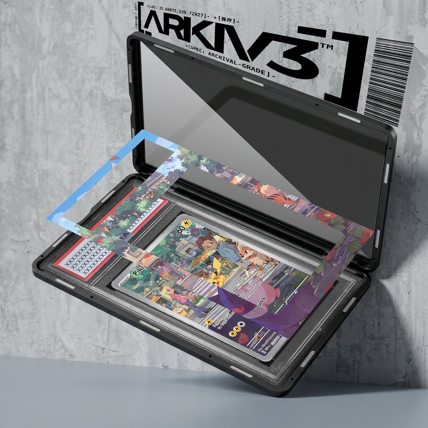 [UNIT: 173/165] // Pikachu Extended Art Display Case - Graded