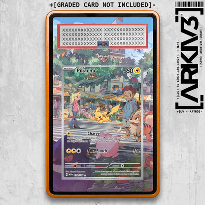 [UNIT: 173/165] // Pikachu Extended Art Display Case - Graded