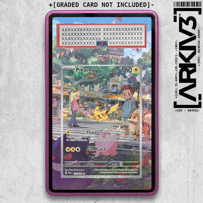 [UNIT: 173/165] // Pikachu Extended Art Display Case - Graded