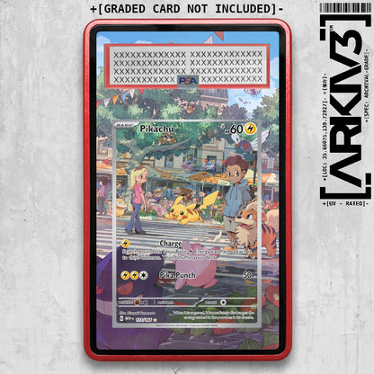 [UNIT: 173/165] // Pikachu Extended Art Display Case - Graded