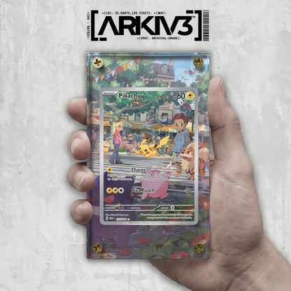 [UNIT: 173/165] // Pikachu Extended Art Display Case - Raw