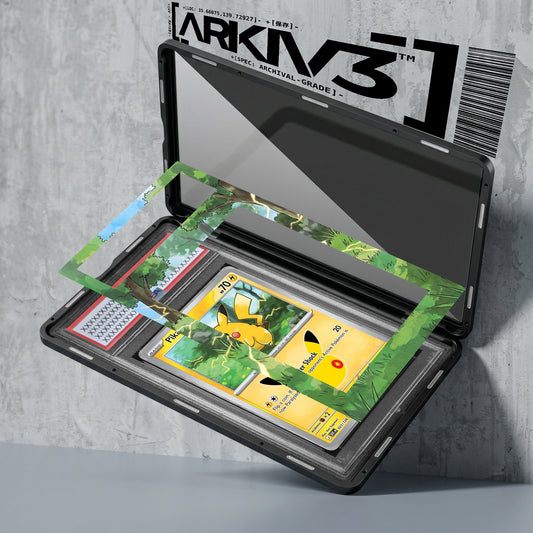 ARKIV3 PSA graded exploded mockup