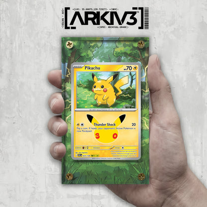 [UNIT: 23/128] // Pikachu Extended Art Display Case - Raw