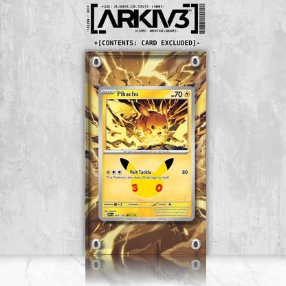 [UNIT: 24/128] // Pikachu Extended Art Display Case - Raw
