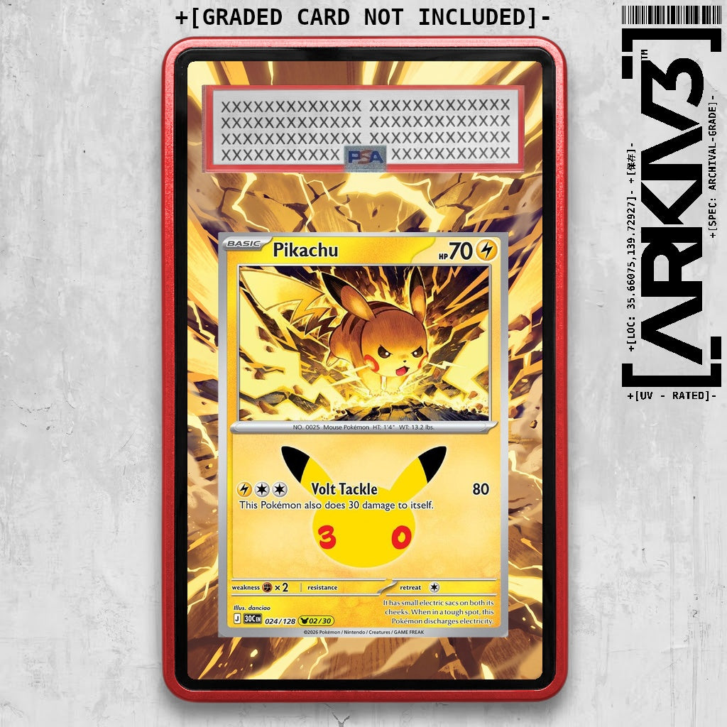 ARKIV3 PSA graded front - Red