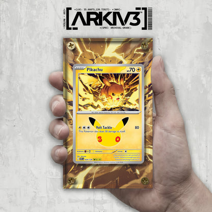 [UNIT: 24/128] // Pikachu Extended Art Display Case - Raw