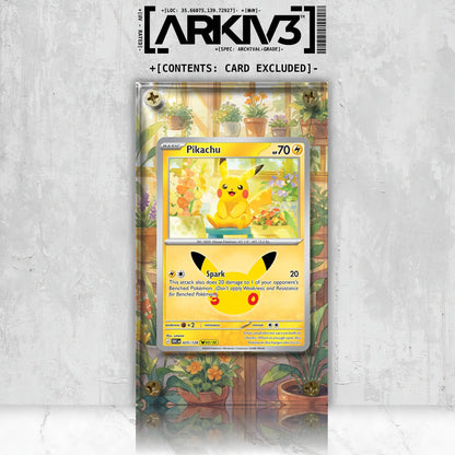 [UNIT: 25/128] // Pikachu Extended Art Display Case - Raw