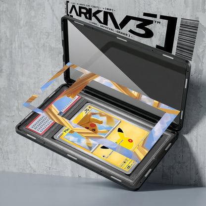 ARKIV3 PSA graded exploded mockup
