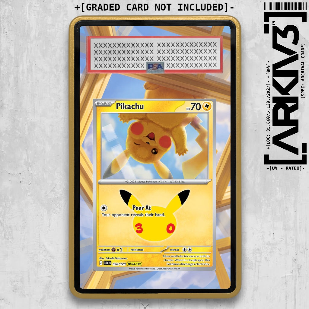 ARKIV3 PSA graded front - Gold