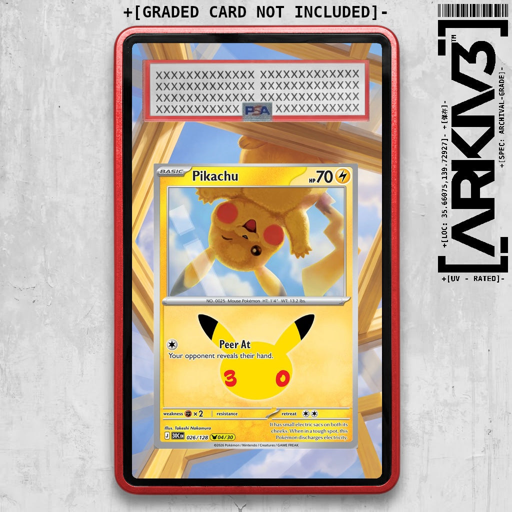 ARKIV3 PSA graded front - Red