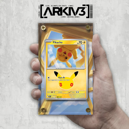 [UNIT: 26/128] // Pikachu Extended Art Display Case - Raw