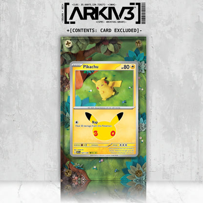 [UNIT: 27/128] // Pikachu Extended Art Display Case - Raw