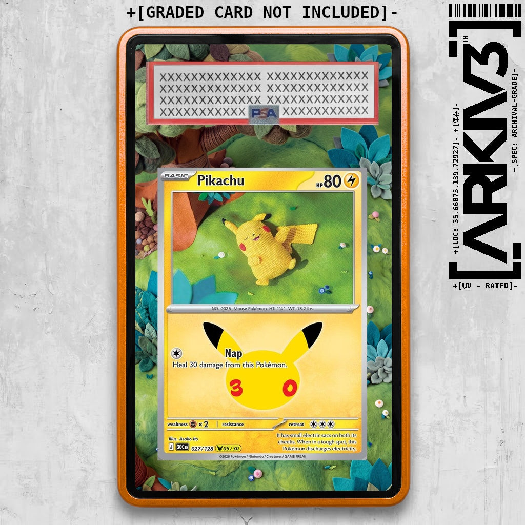 ARKIV3 PSA graded front - Orange