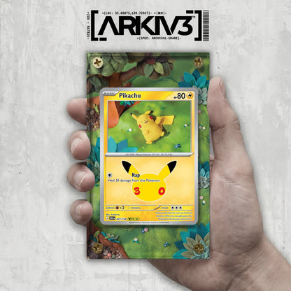 [UNIT: 27/128] // Pikachu Extended Art Display Case - Raw