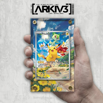 ARKIV3 raw hand mockup