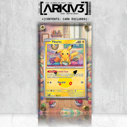 [UNIT: 28/128] // Pikachu Extended Art Display Case - Raw