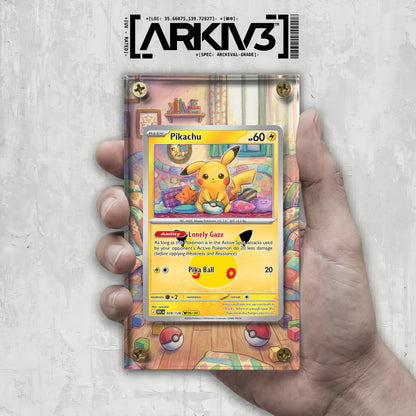 [UNIT: 28/128] // Pikachu Extended Art Display Case - Raw