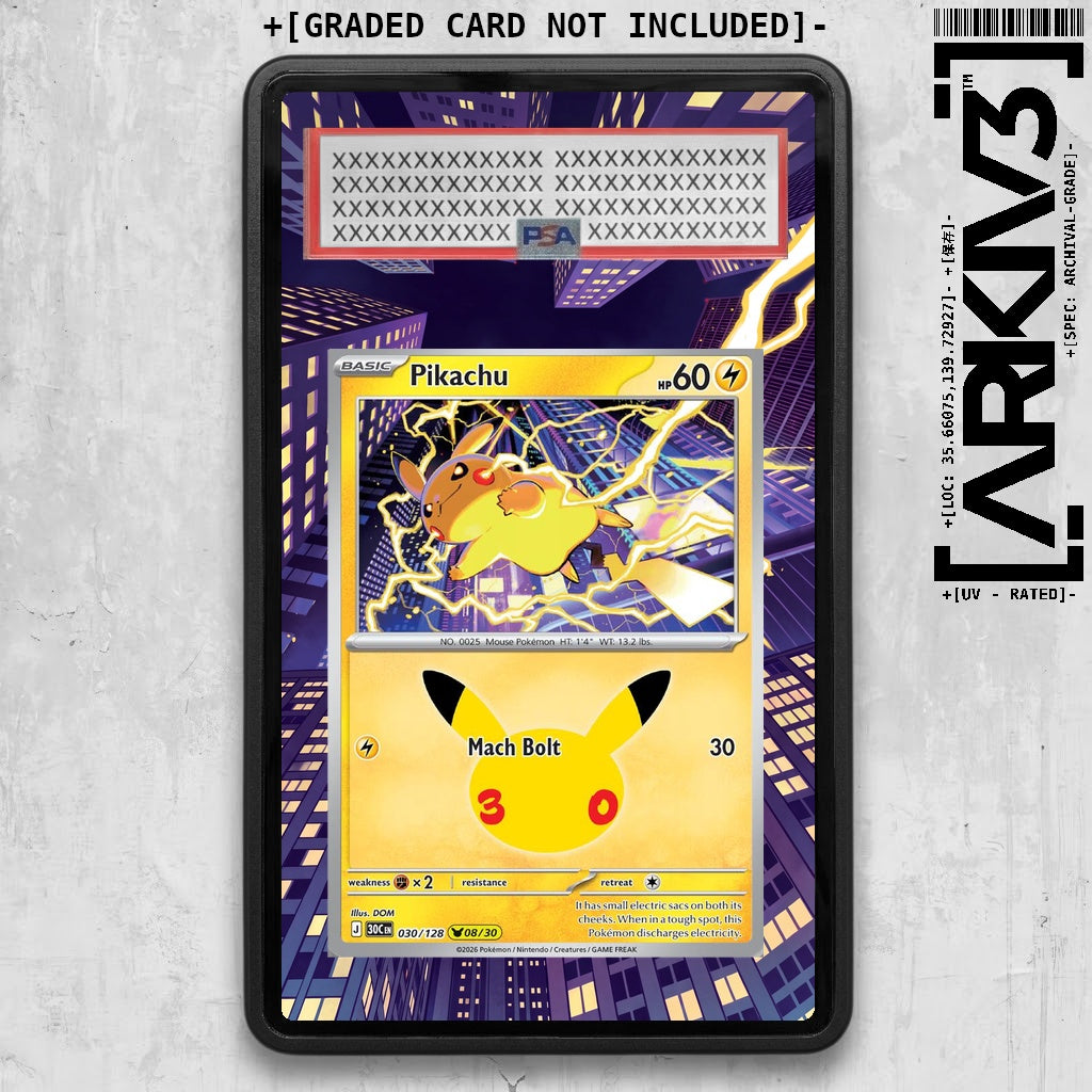 ARKIV3 PSA graded front - Black