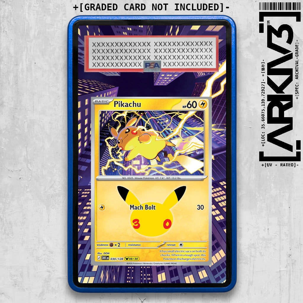 ARKIV3 PSA graded front - Blue