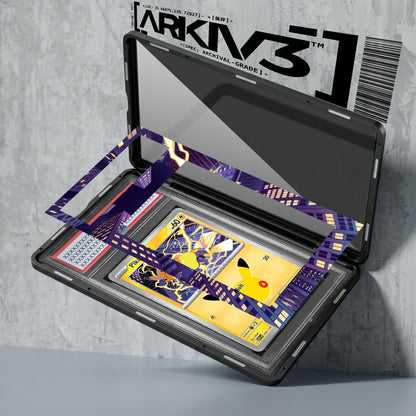 ARKIV3 PSA graded exploded mockup