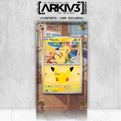 [UNIT: 31/128] // Pikachu Extended Art Display Case - Raw