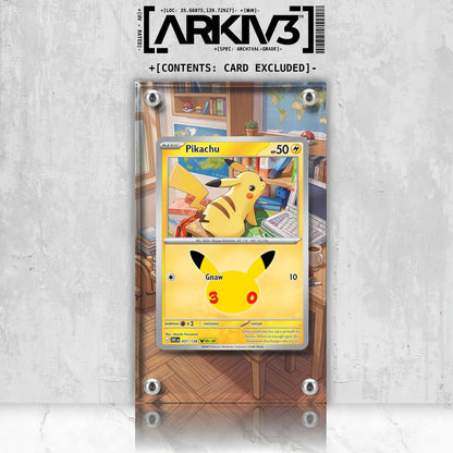 [UNIT: 31/128] // Pikachu Extended Art Display Case - Raw