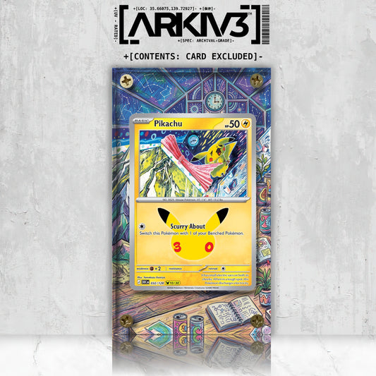 [UNIT: 32/128] // Pikachu Extended Art Display Case - Raw