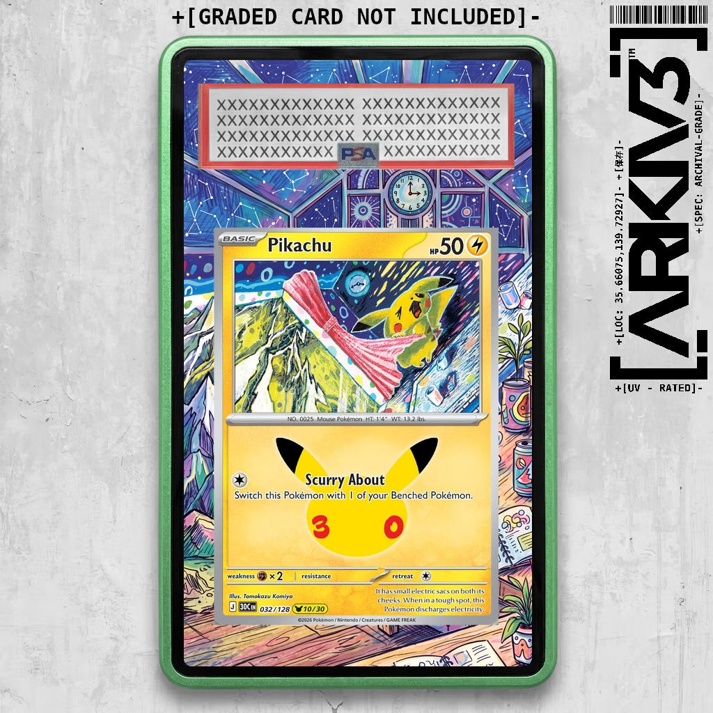 ARKIV3 PSA graded front - Green