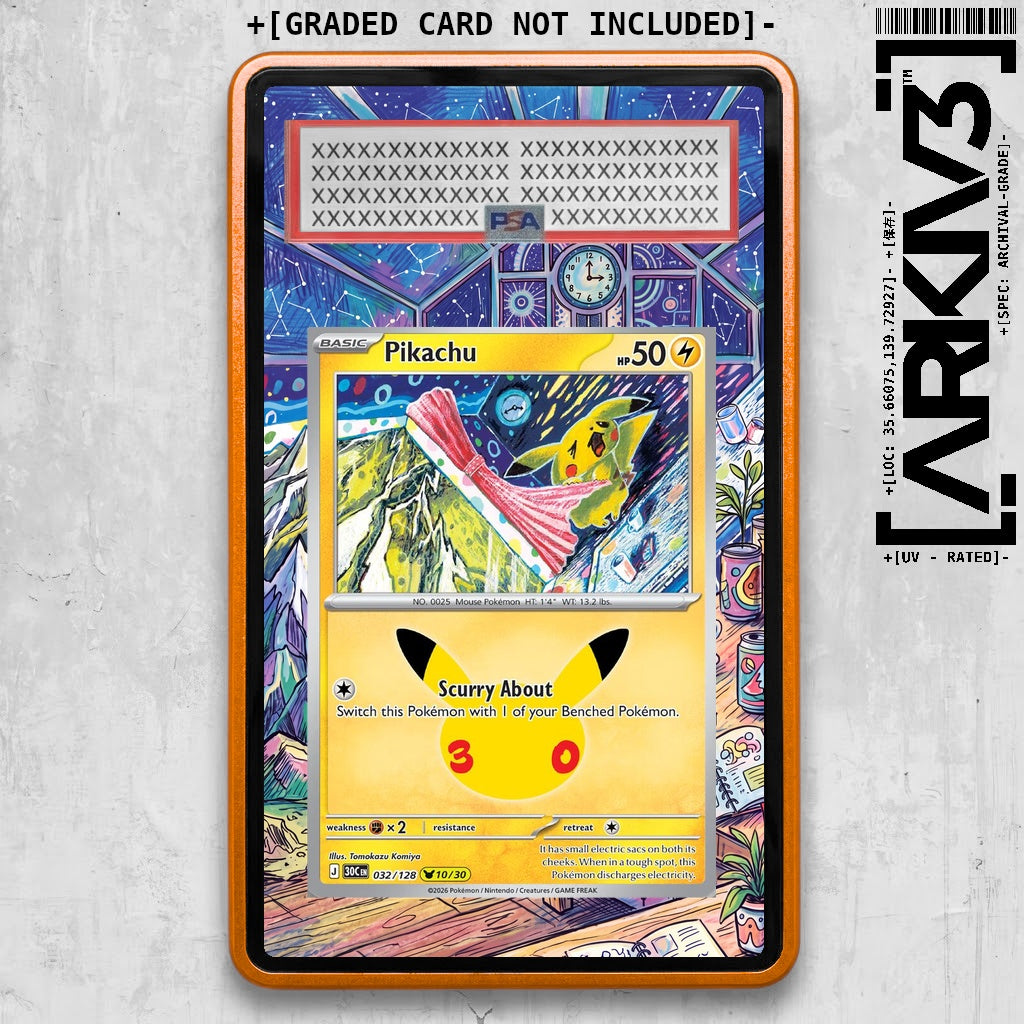 ARKIV3 PSA graded front - Orange