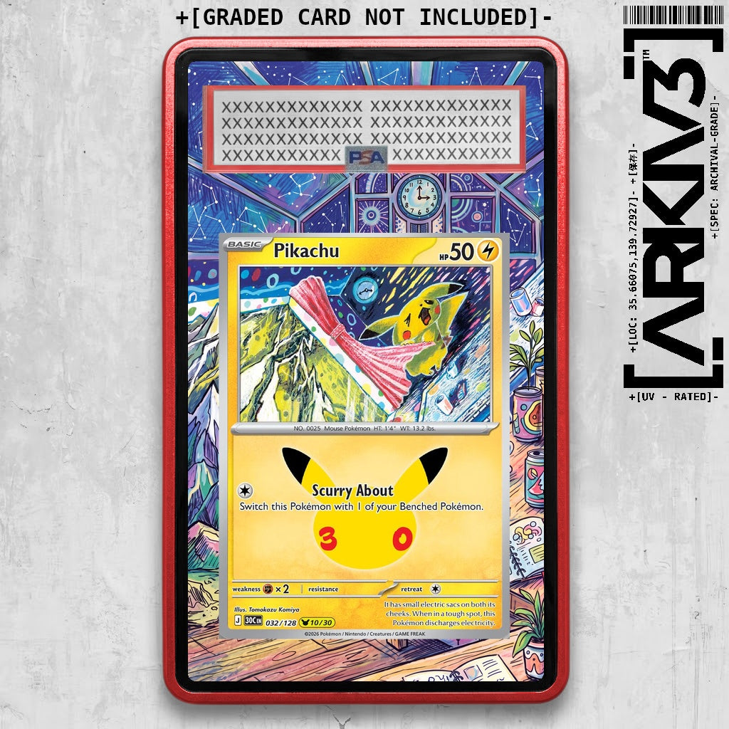 ARKIV3 PSA graded front - Red