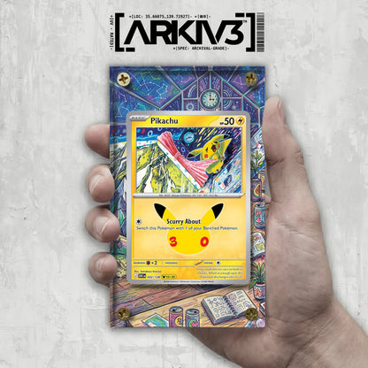 [UNIT: 32/128] // Pikachu Extended Art Display Case - Raw