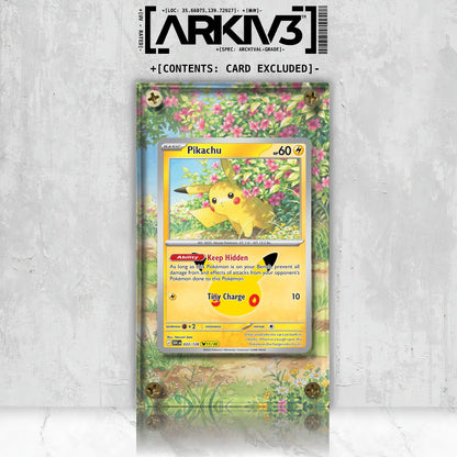[UNIT: 33/128] // Pikachu Extended Art Display Case - Raw