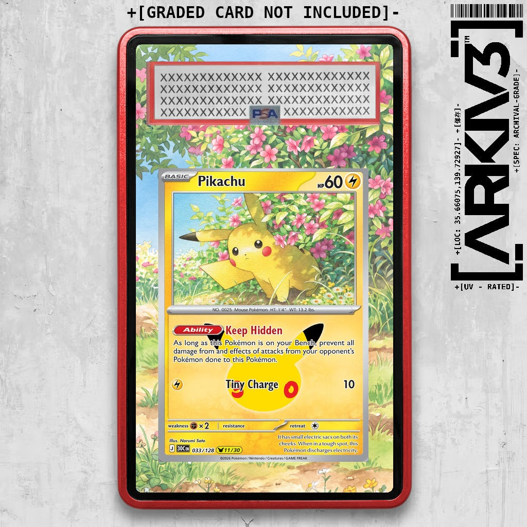 ARKIV3 PSA graded front - Red