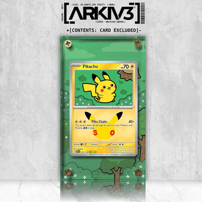 [UNIT: 34/128] // Pikachu Extended Art Display Case - Raw