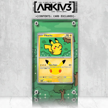 [UNIT: 34/128] // Pikachu Extended Art Display Case - Raw
