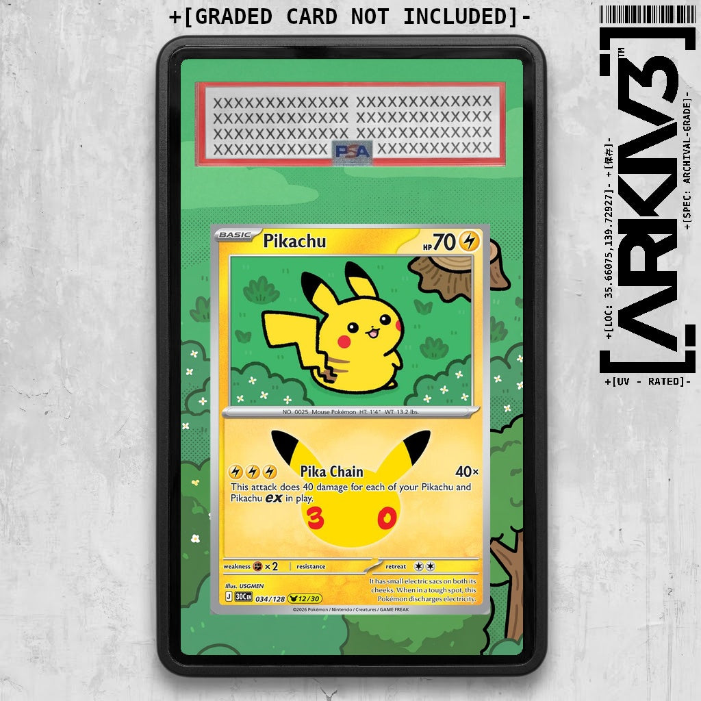 ARKIV3 PSA graded front - Black