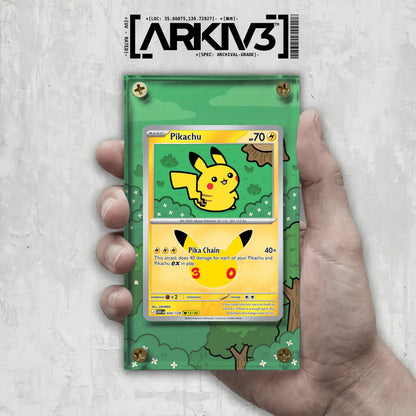 [UNIT: 34/128] // Pikachu Extended Art Display Case - Raw