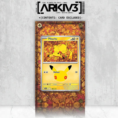 [UNIT: 35/128] // Pikachu Extended Art Display Case - Raw