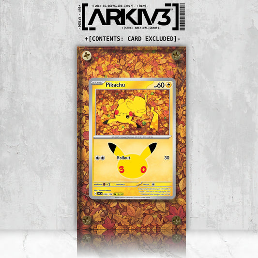 [UNIT: 35/128] // Pikachu Extended Art Display Case - Raw