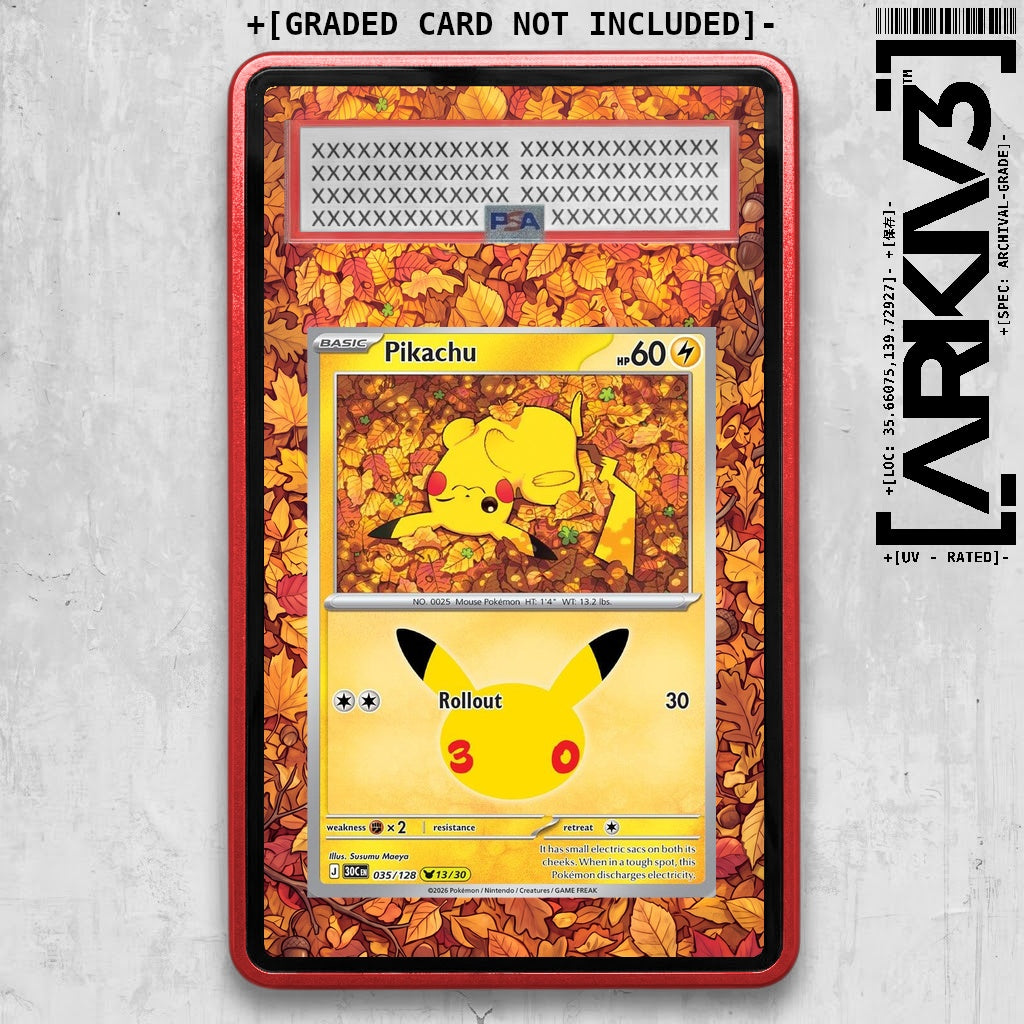 ARKIV3 PSA graded front - Red