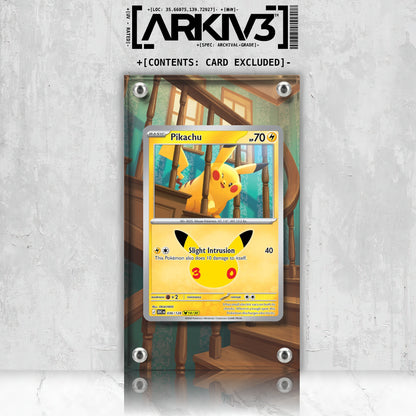 [UNIT: 36/128] // Pikachu Extended Art Display Case - Raw