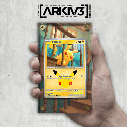 [UNIT: 36/128] // Pikachu Extended Art Display Case - Raw